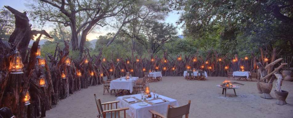 Boma dinner - Lake Manyara Tree Lodge 