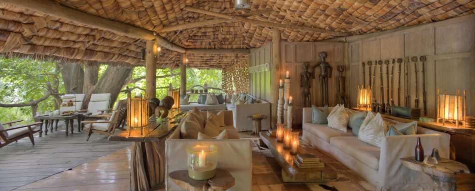 Guest Lounge - Lake Manyara Tree Lodge