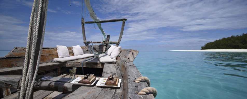 Boat - Mnemba Island Lodge