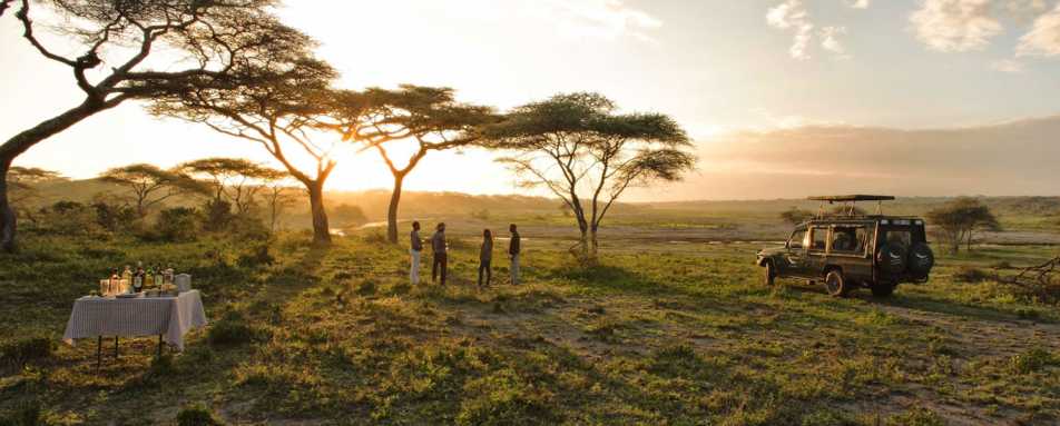 Sundowners - Serengeti Under Canvas
