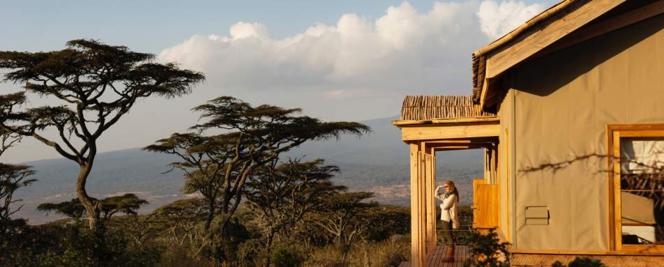 Lodge exterior at Entamanu Private 