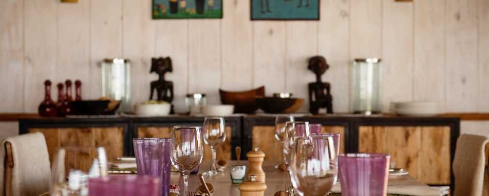 Dining at Entamanu Private 