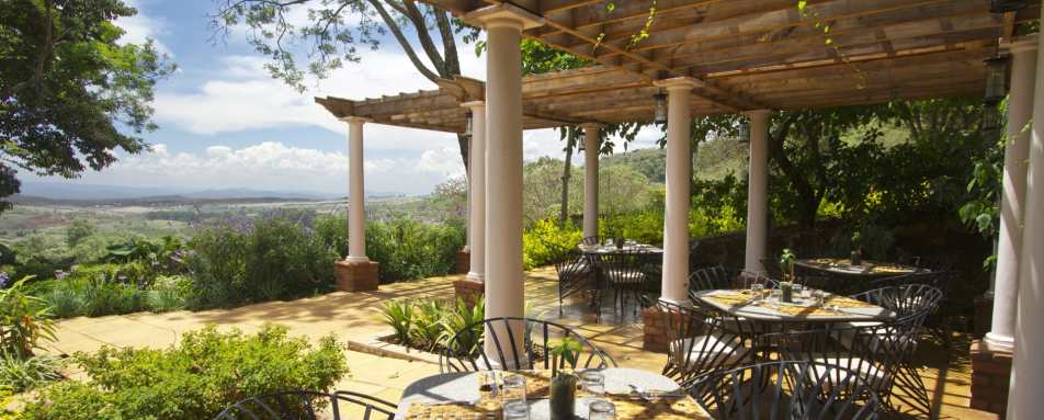 Dining at Gibbs Farm 