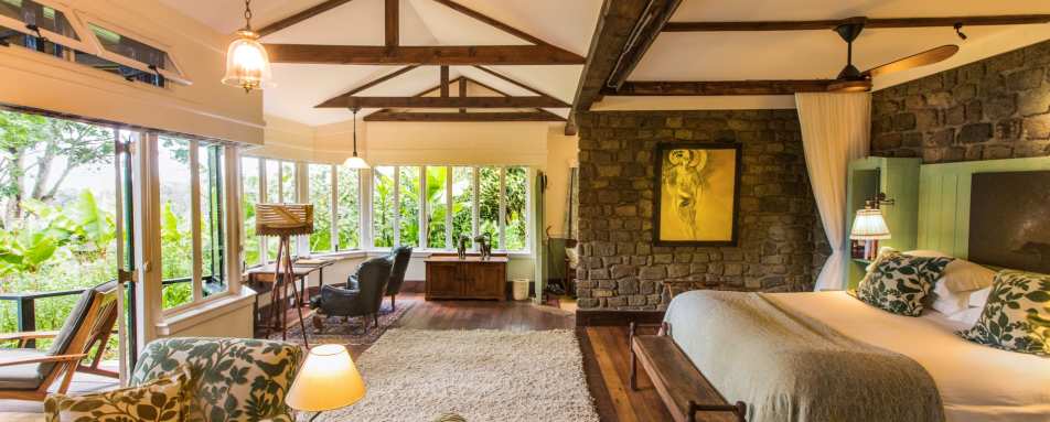 Bedroom at Gibbs Farm 