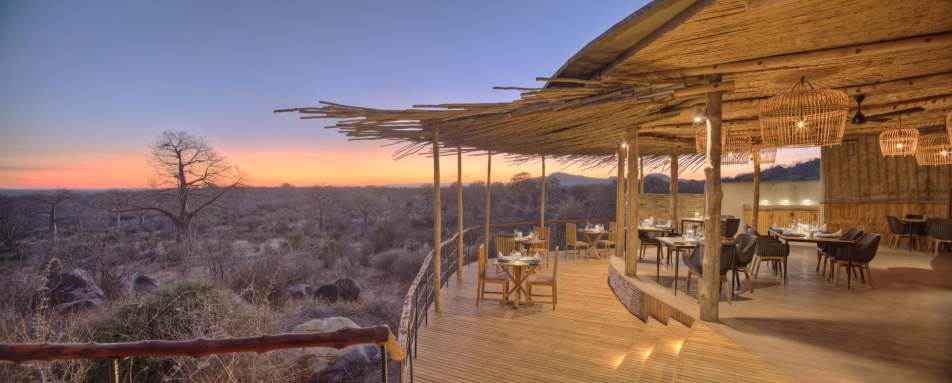 Jabali dining area - Jabali Ridge