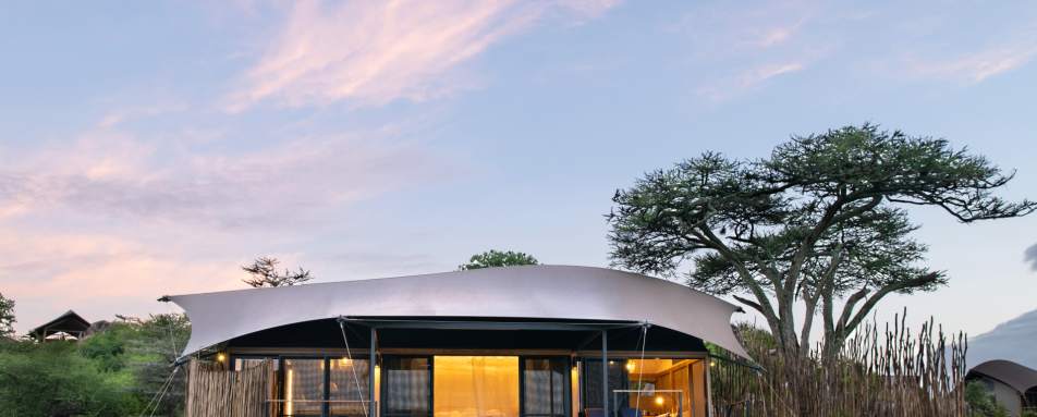 Nanyukie tent exterior 