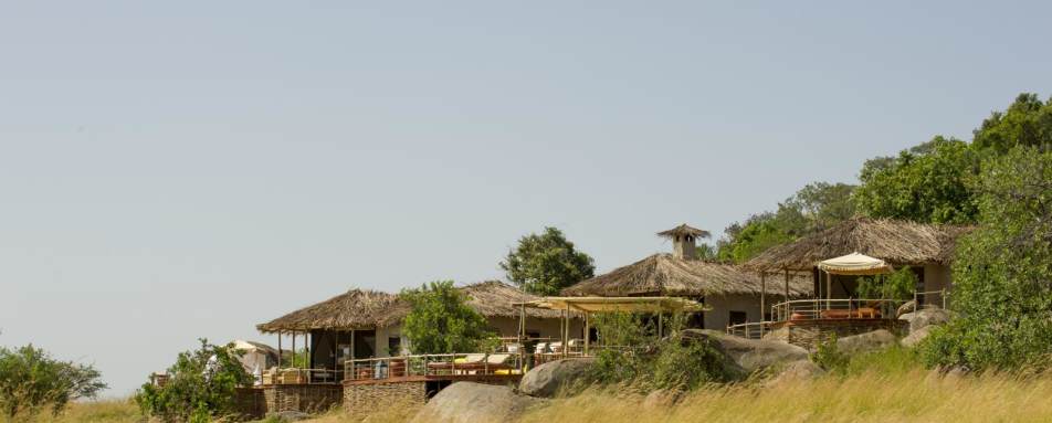 Tucked into the trees - Mkombe's House at Lamai