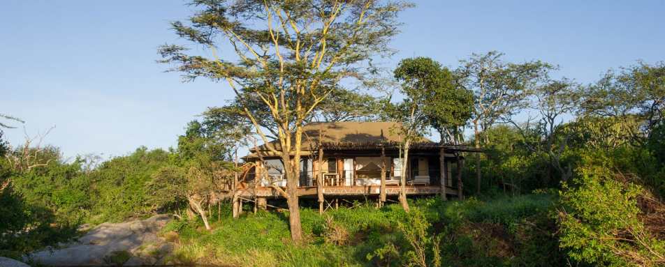 Tent exterior - Mwiba River Lodge