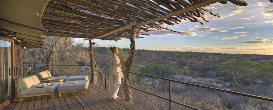 View from your deck - Mwiba River Lodge