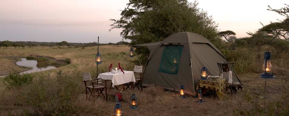 Flycamping from Oliver's Camp