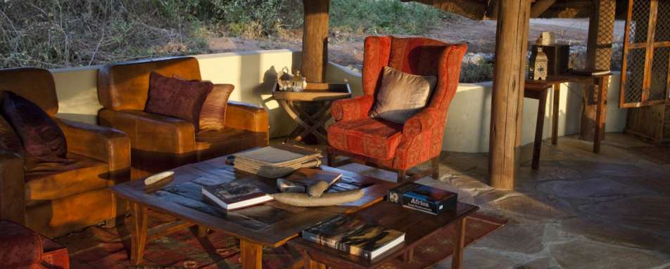 Main area at Oliver's Camp