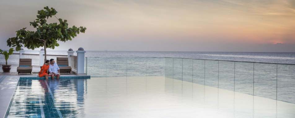 Infinity swimming pool  - Park Hyatt Zanzibar