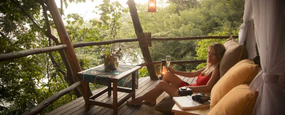 Treehouse sleepout - Rubondo Island Lodge