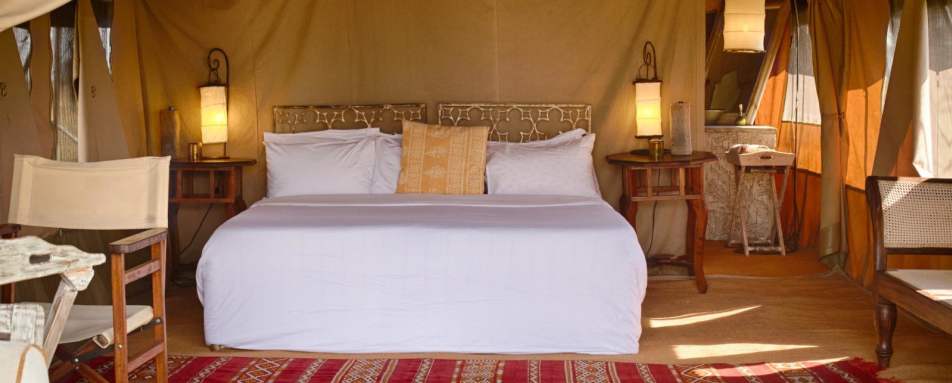 Bedroom - Serian's Serengeti North Camp