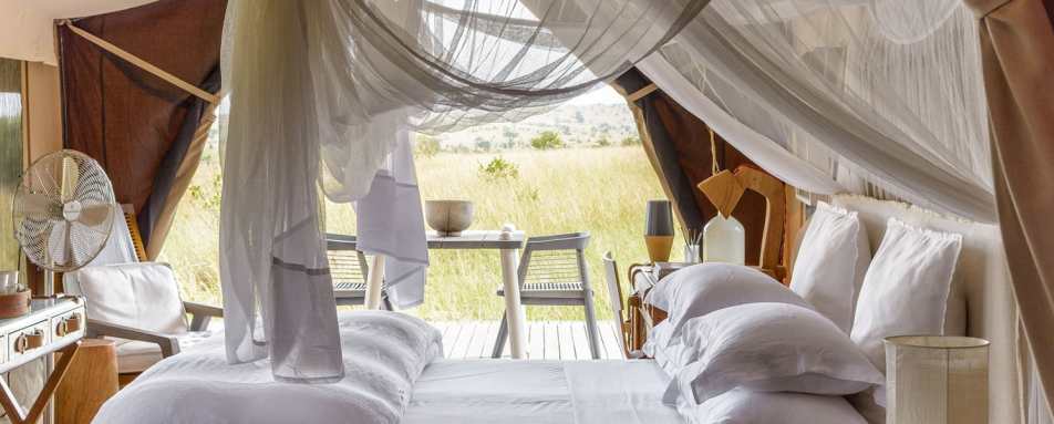Bedroom - Singita Mara River Tented Camp