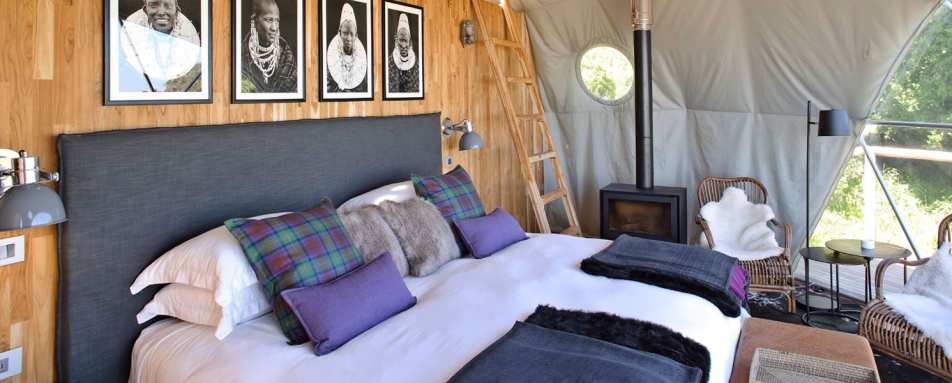 Mezzanine bedroom - The Highlands