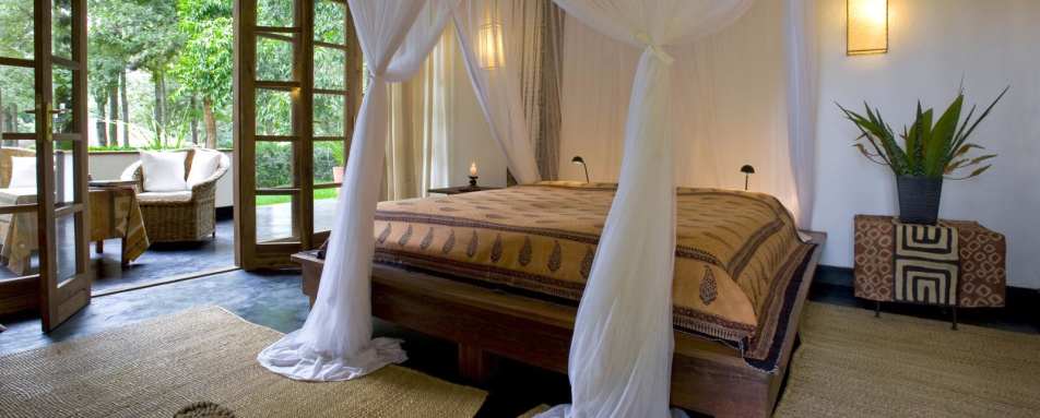 Inside a cottage - The Plantation Lodge