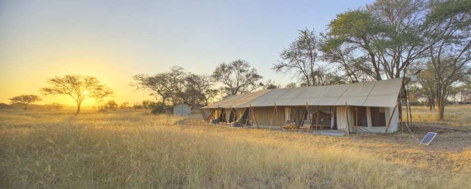Family tent exterior - Ubuntu Camp 