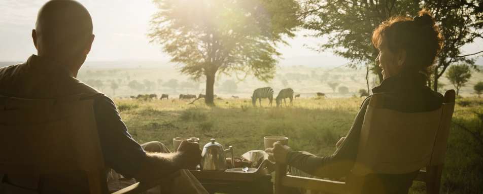 Guests enjoying the view - Ubuntu Camp 
