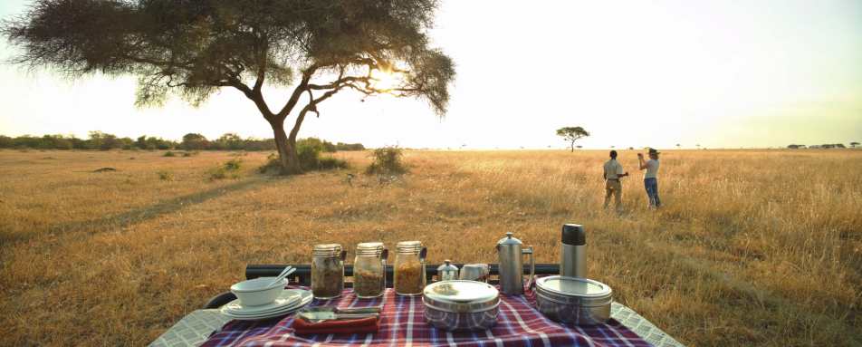 Bush breakfast - Ubuntu Camp 