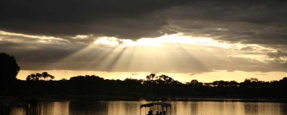 Boat cruises in Selous 
