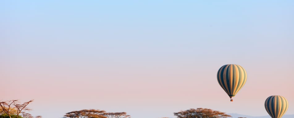 Ruaha hot air balloon