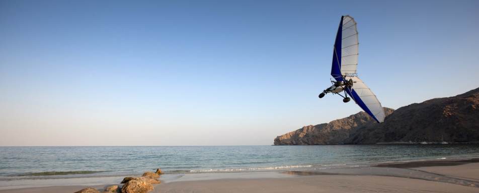 Microlighting in Zighy Bay 