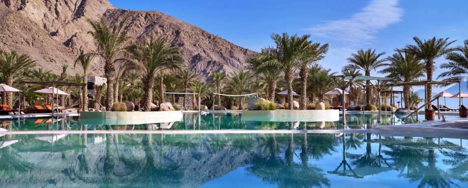 Salt Water Pool at Zighy Bay 