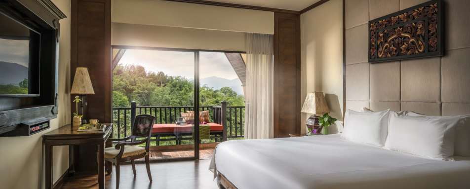 Three Country Room - Anantara Golden Triangle Elephant Camp & Resort
