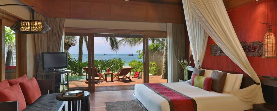 Ocean Pool Villa Bedroom - Anantara Rasananda