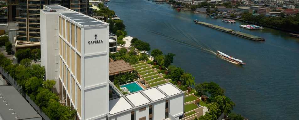 Capella Bangok - Aerial View 