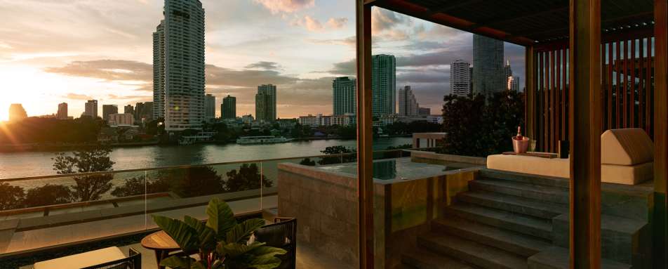 Capella Bangok - Verandah 