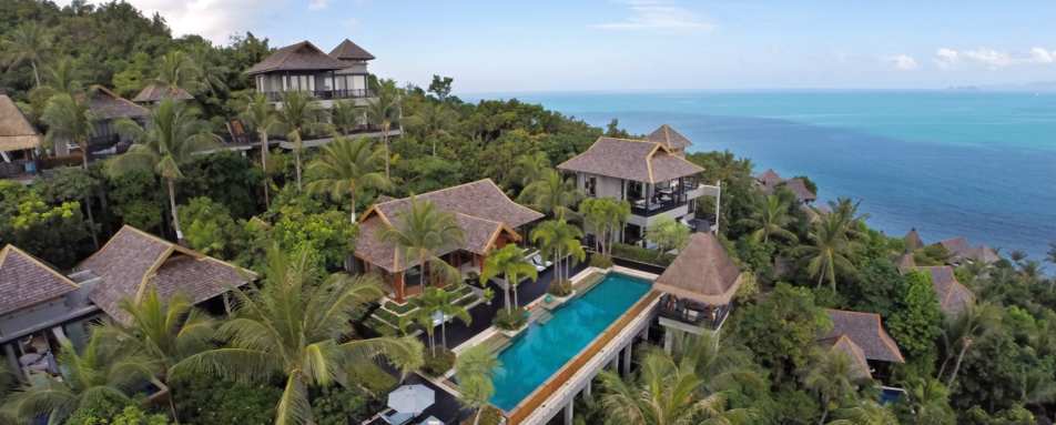 Aerial View - Four Seasons Koh Samui
