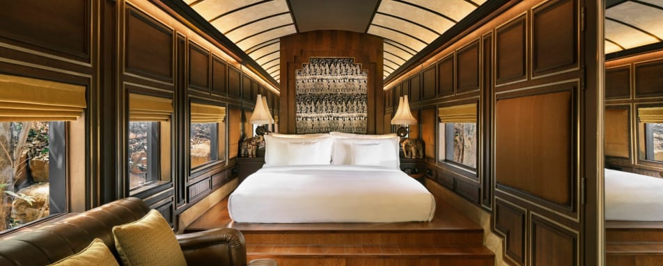 Indoor bedroom of heritage car 