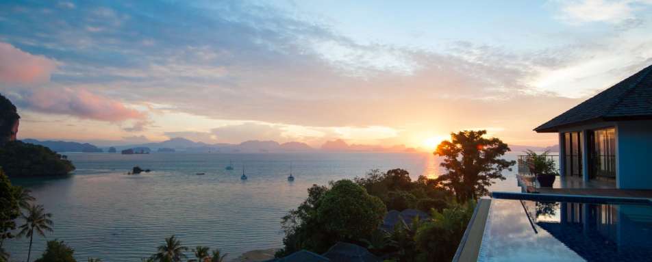 Sunrise at Hilltop Villa - Paradise Koh Yao