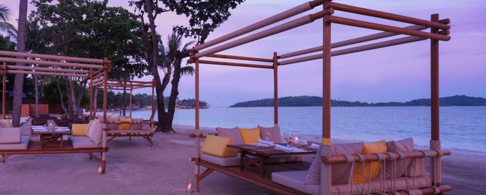 Dining on the Beach - Sala Samui Chaweng Beach