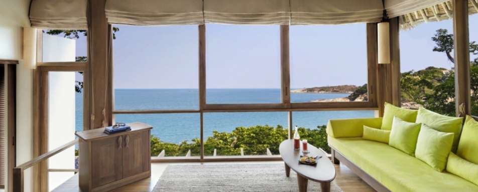 Ocean Front Villa View - Six Senses Samui
