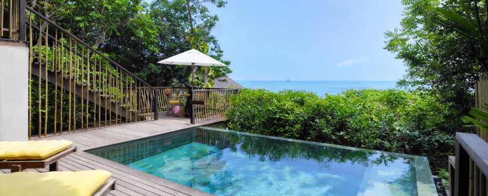 Ocean View Pool - Six Senses Samui