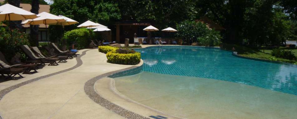 Pool Area - The Legend Chiang Rai