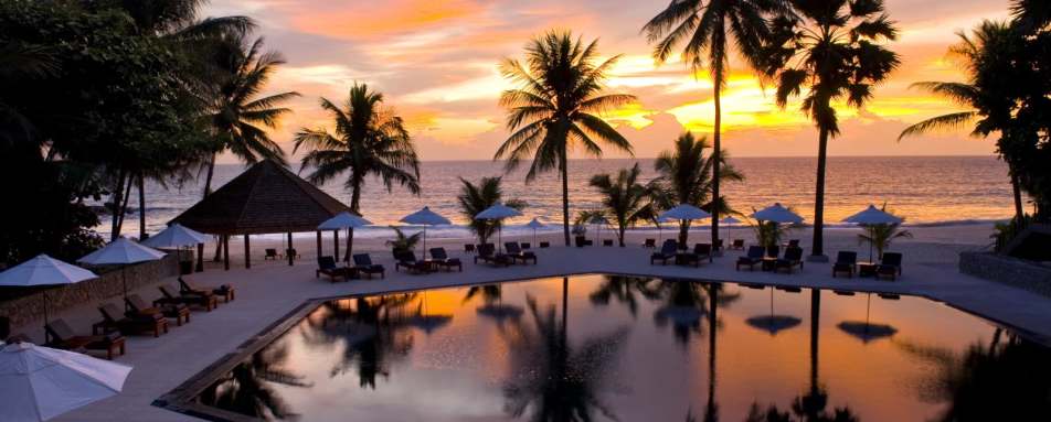 Pool at Dusk - The Surin