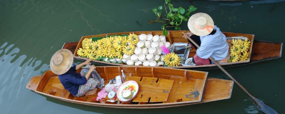 Floating Market and Mangrove Conservation