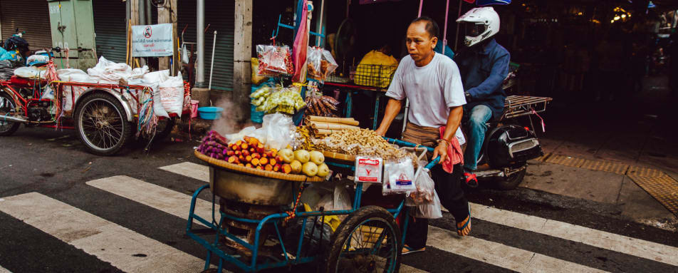 Thailand Food Vendor 