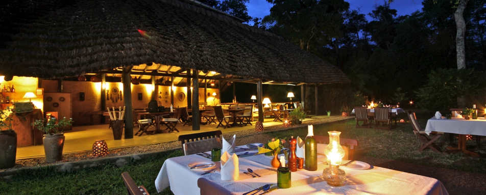 Dining - Ishasha Wilderness Camp