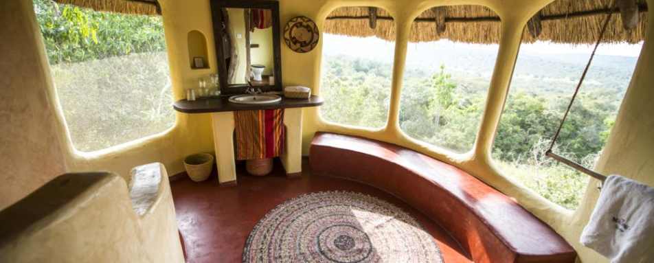 Bushbaby bathroom - Mihingo Lodge
