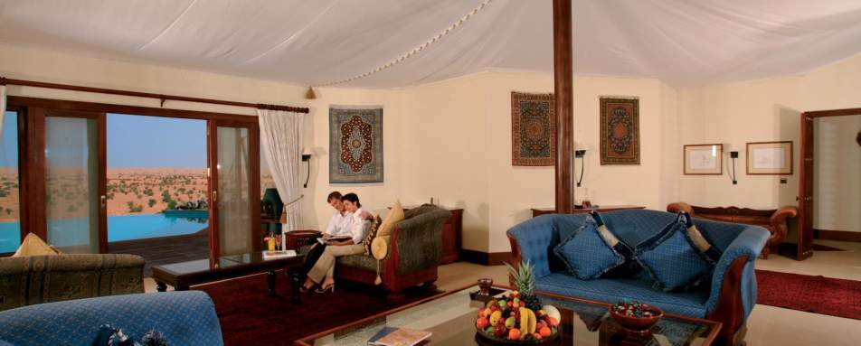 Royal Suite - Al Maha Desert Resort and Spa