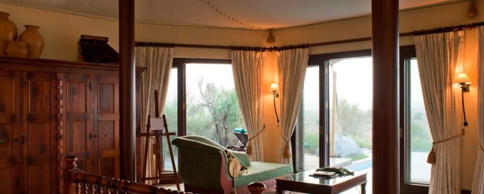 Suite Interior - Al Maha Desert Resort and Spa