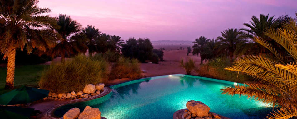 Spa Pool - Al Maha Desert Resort and Spa
