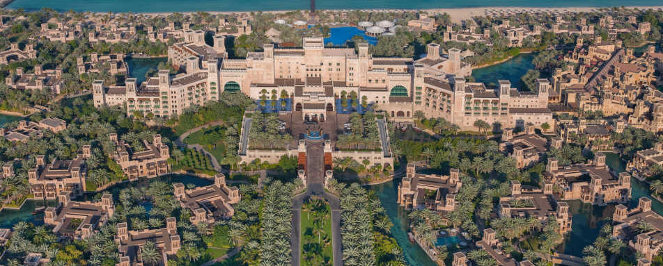 Aerial View - Madinat Jumeirah