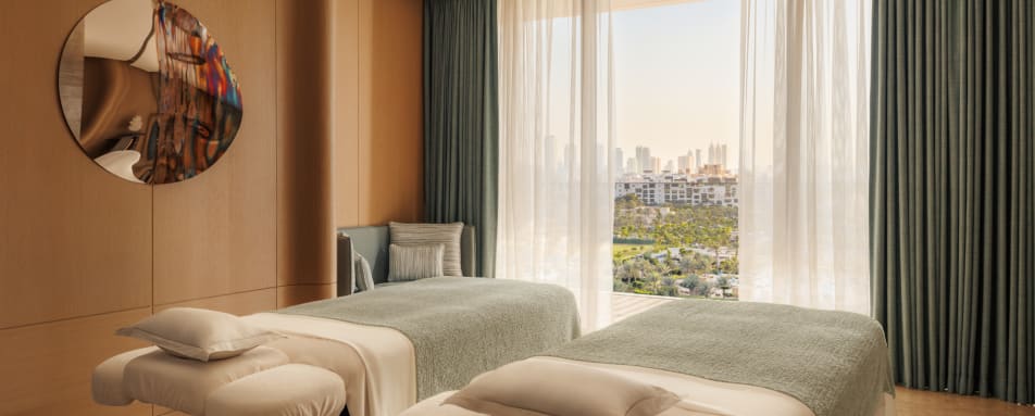 Spa couples treatment room 