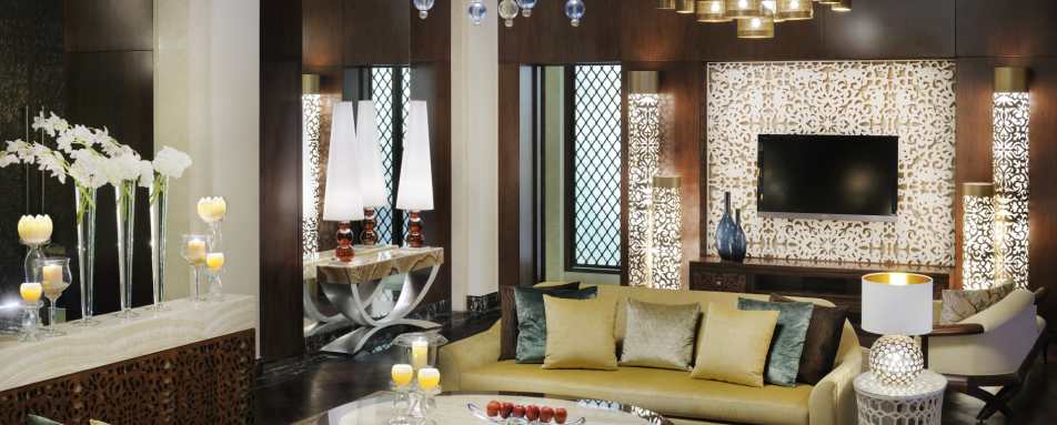 Grand Palm Suite Living Room - One&Only The Palm